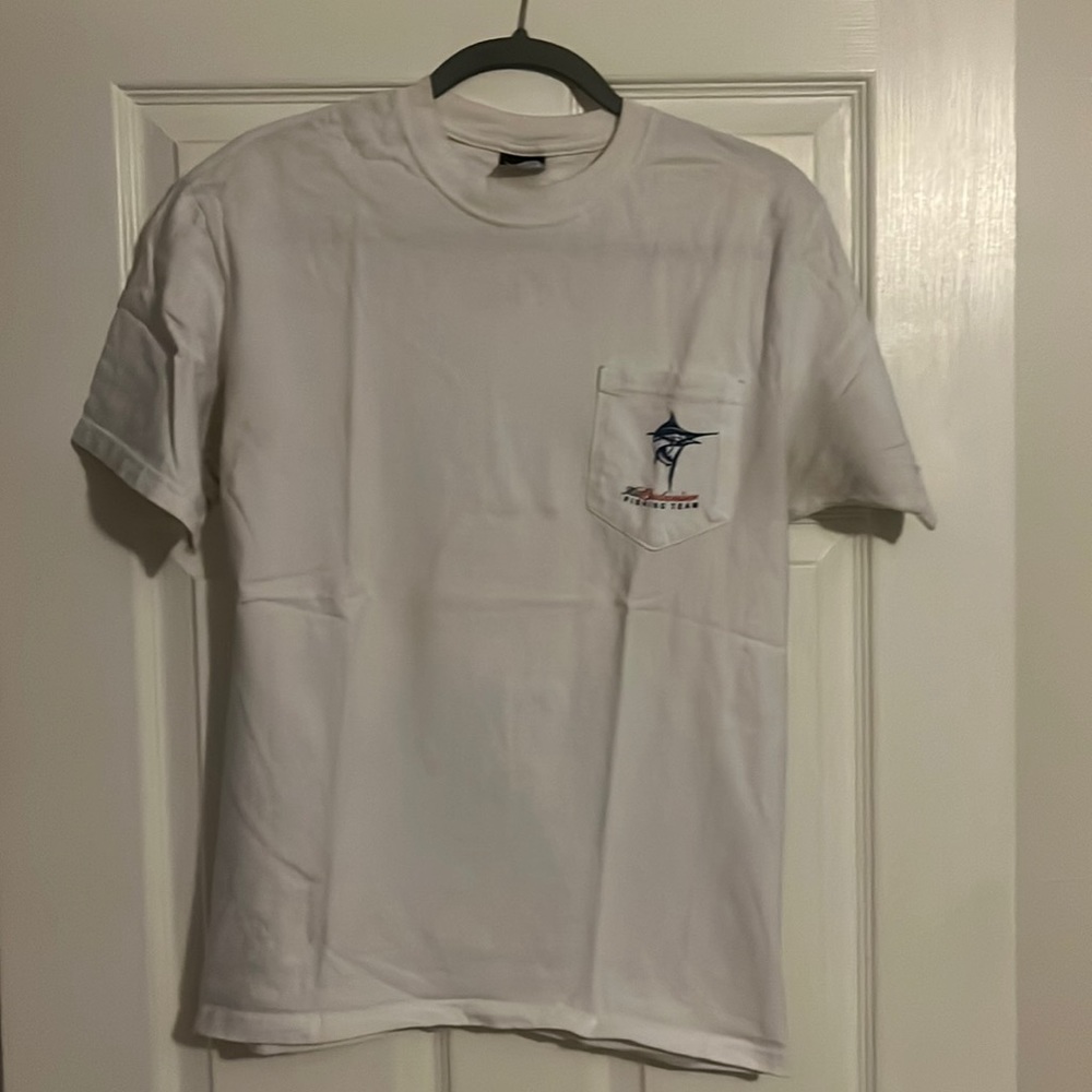 Miss Budweiser fishing team t shirt